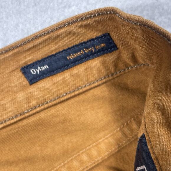 Citizens of Humanity Dylan‎ Boyfriend Jeans Women 32 Brown Straight Button Fly - Picture 9 of 14